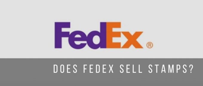 Get postage stamps from FedEx